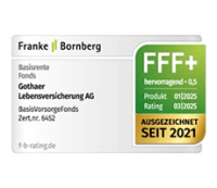 FrankeundBornberg-Siegel zur BasisVorsorge Fonds
